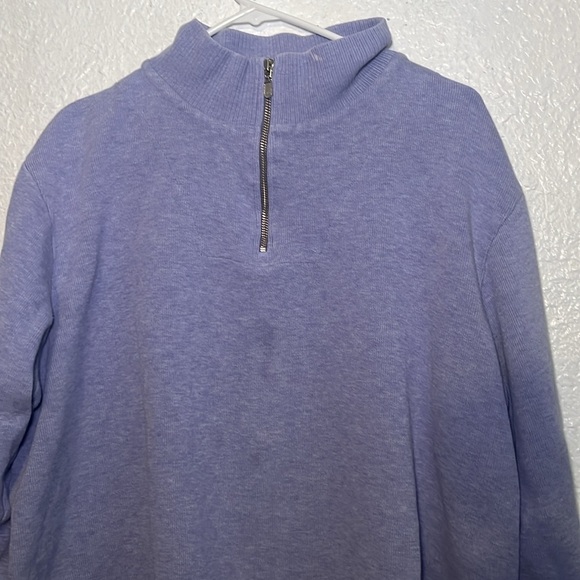 Pendleton Women's light Purple Half-Zip Sweater - Picture 2 of 8